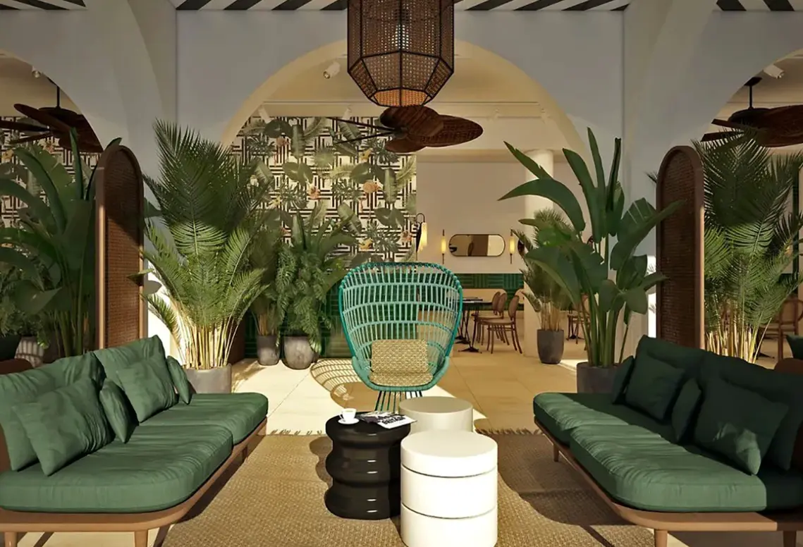 Lobby hotelu Corendon Mangrove Beach Resort