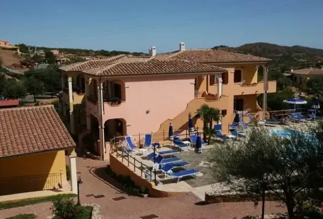 Basen w hotelu Corte dei Venti