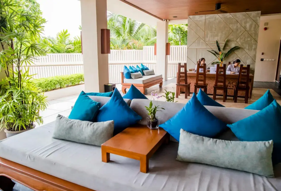 Lobby hotelu Dewa Nai Yang Beach Phuket