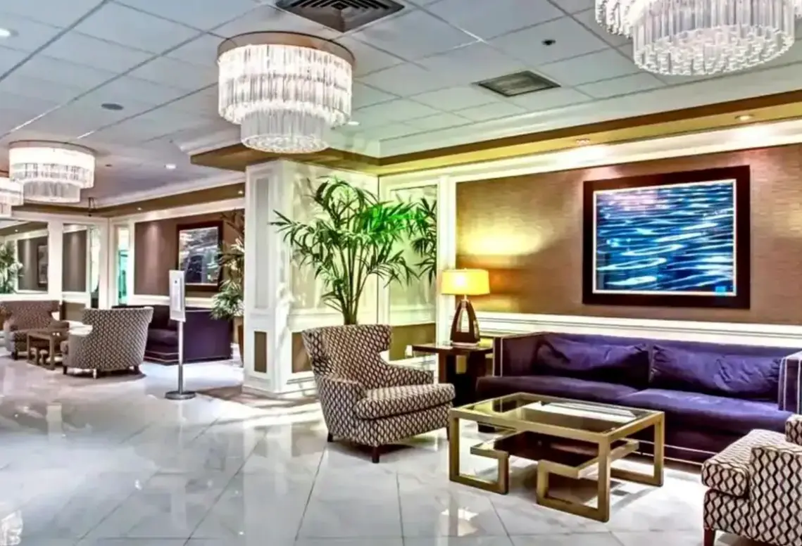 Lobby hotelu DoubleTree by Hilton Grand Hotel Biscayne Bay