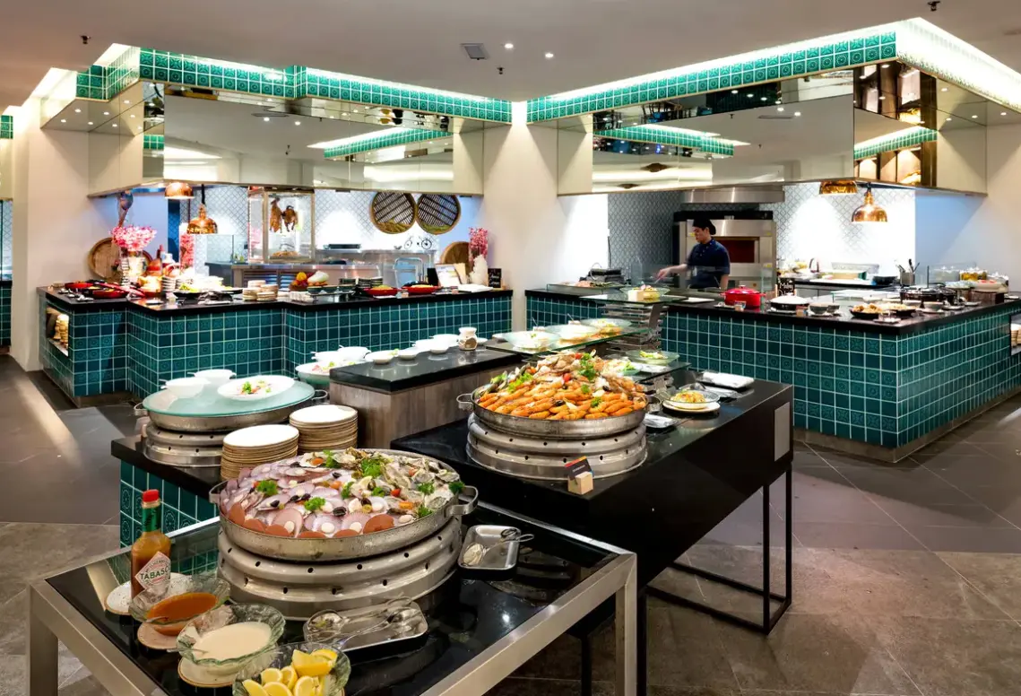 Restauracja i jedzenie w hotelu DoubleTree Resort by Hilton (Penang)