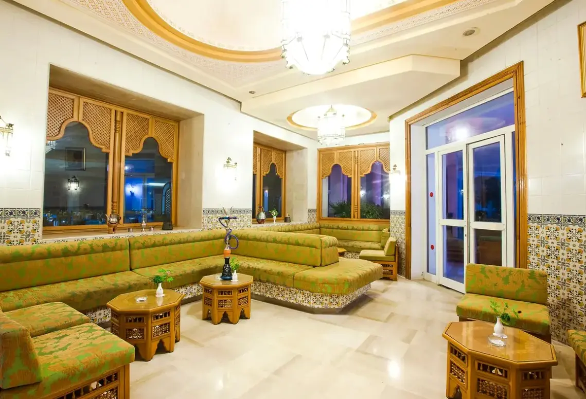 Lobby hotelu El Mouradi Cap Mahdia