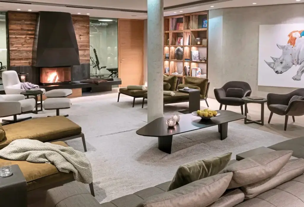Lobby hotelu Elisabeth (Mayrhofen)
