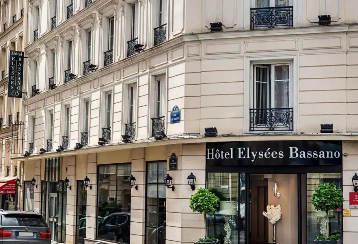 Obiekt hotelu Elysees Bassano