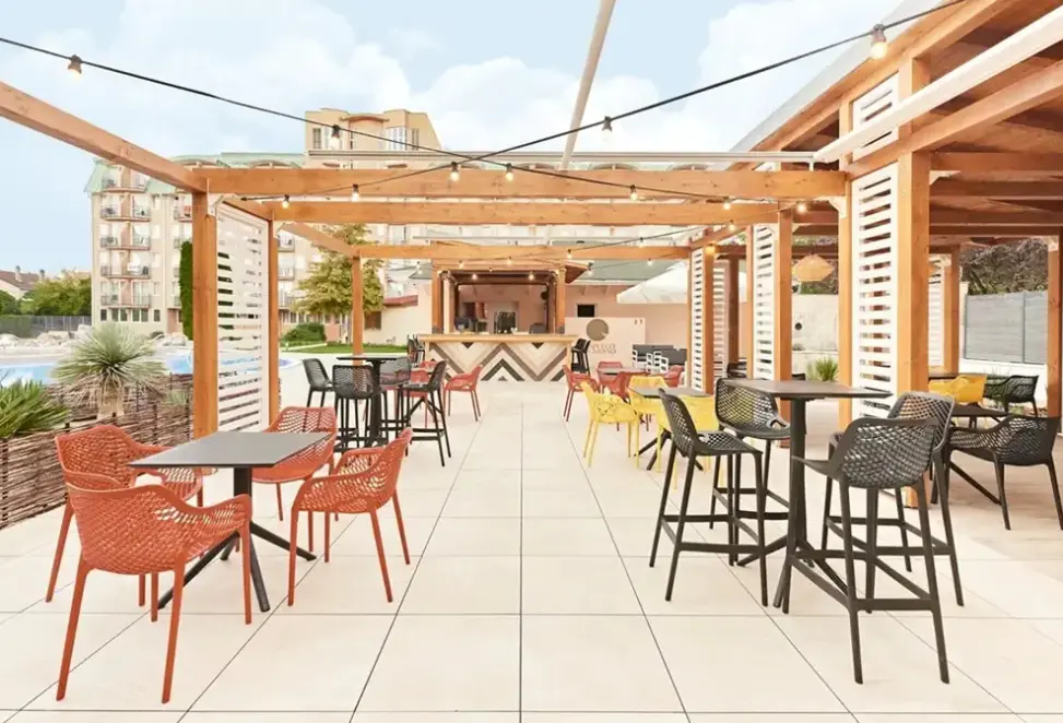 Restauracja i jedzenie w hotelu Europa Fit
