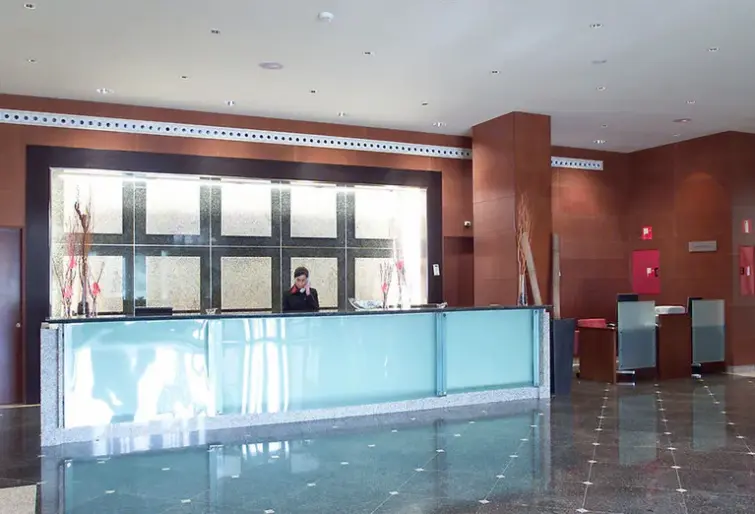 Lobby hotelu Eurostars Gran Madrid