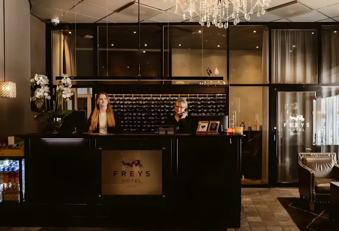 Lobby hotelu Freys (Stockholm)