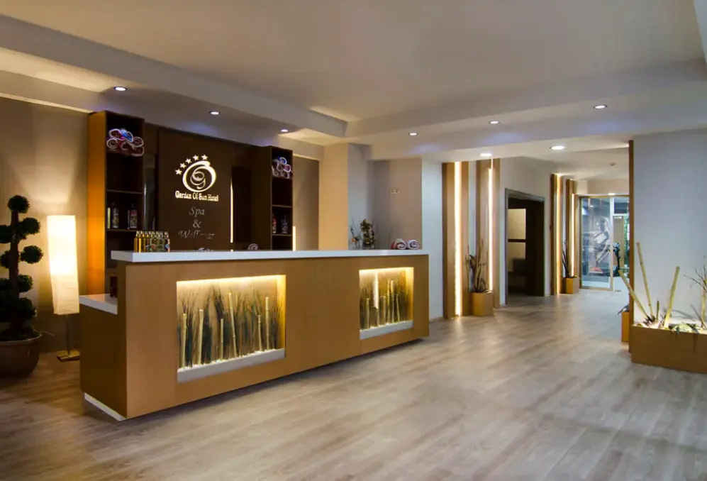 Lobby hotelu Garden of Sun Spa & Wellness