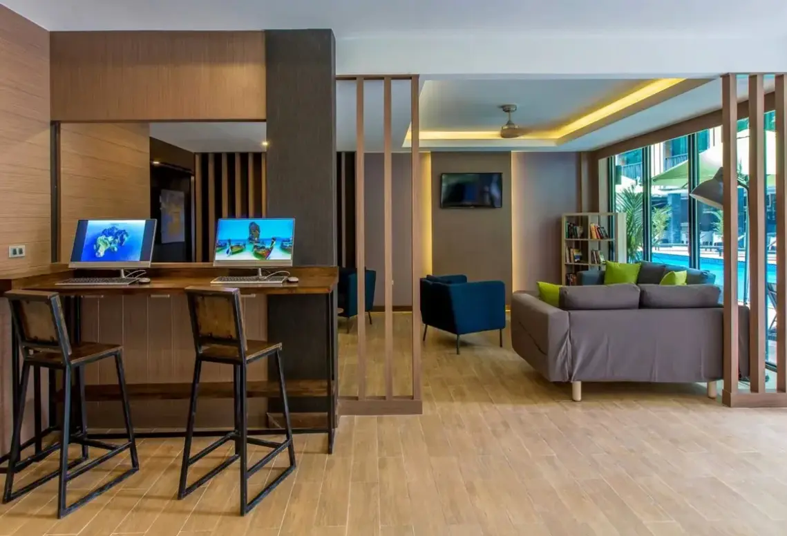 Lobby hotelu Glow Ao Nang Krabi