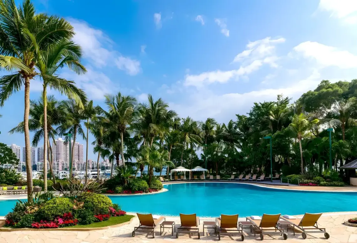 Basen w hotelu Gold Coast Hong Kong