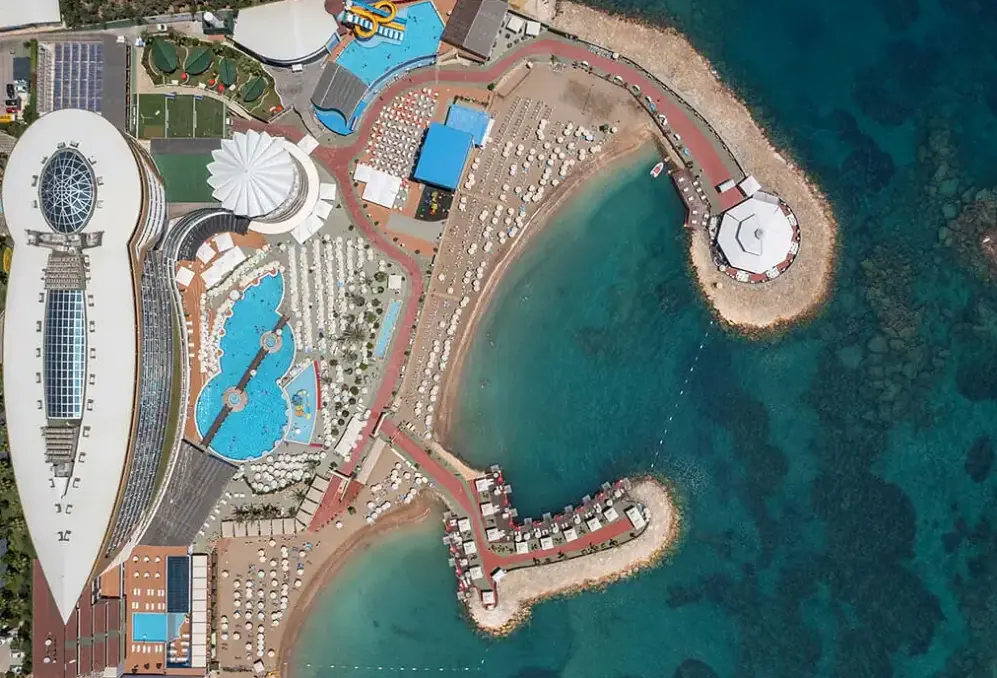 Obiekt hotelu Granada Luxury Okurcalar