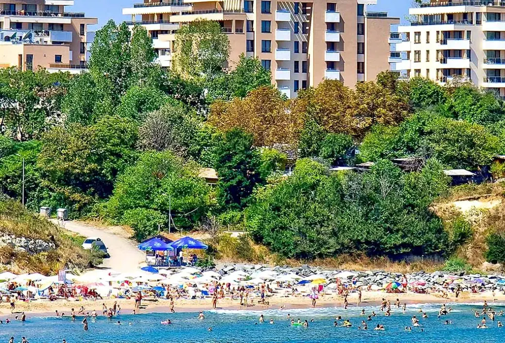 Plaża przy hotelu Hermes Alexandria Club