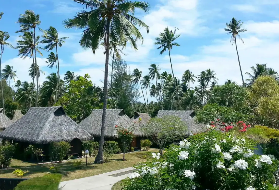 Obiekt hotelu Hibiscus (Moorea)