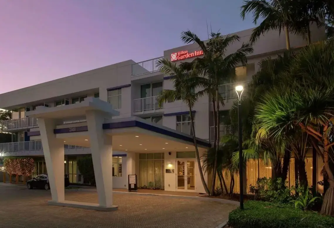 Obiekt hotelu Hilton Garden Inn Miami Brickell South