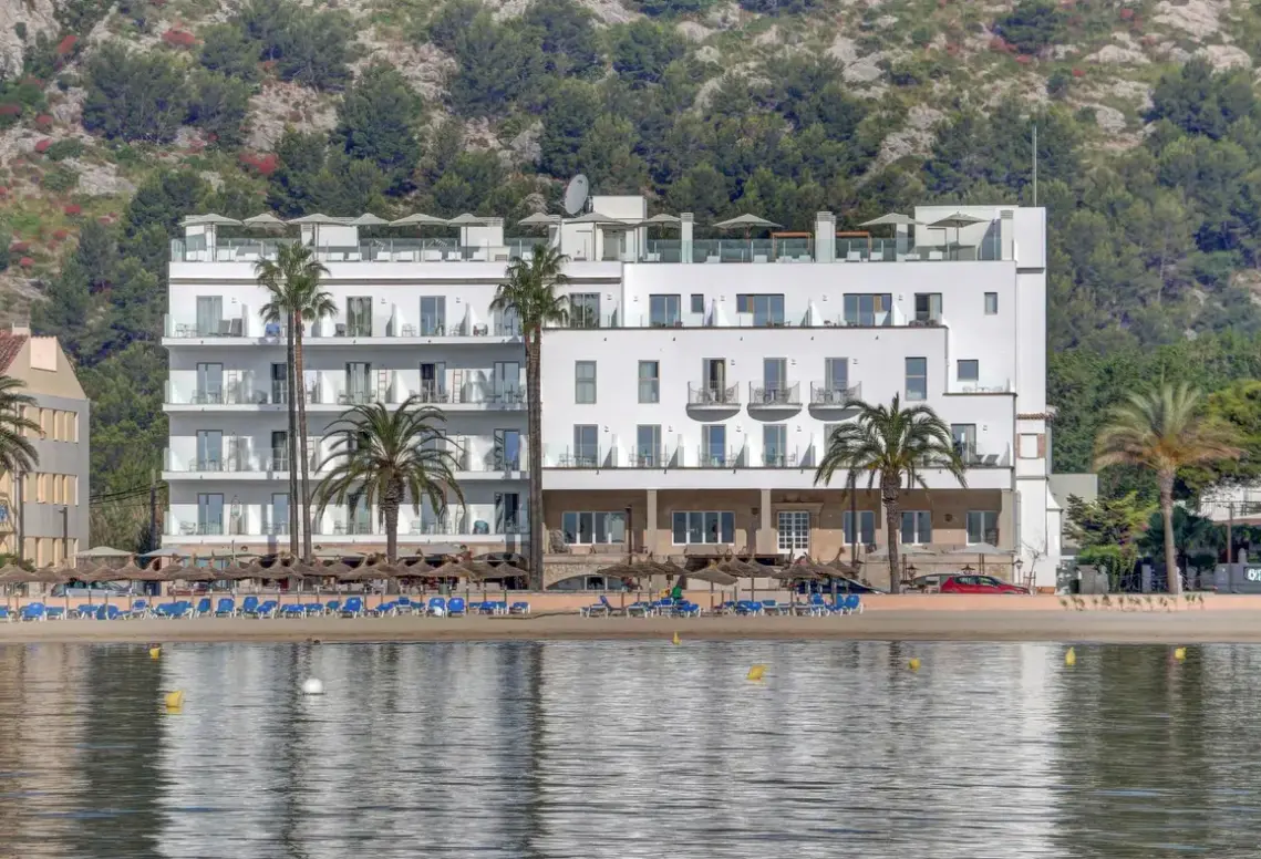 Plaża przy hotelu Hoposa Pollentia (ex. Pollentia)