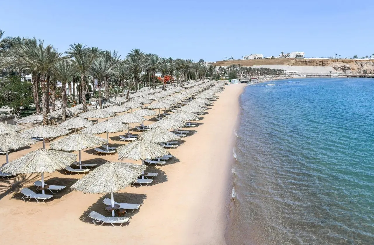 Plaża przy hotelu Iberotel Palace