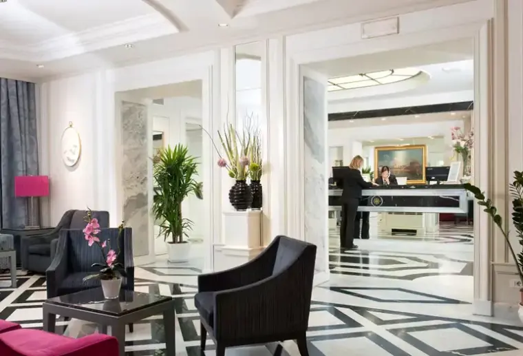 Lobby hotelu Imperiale
