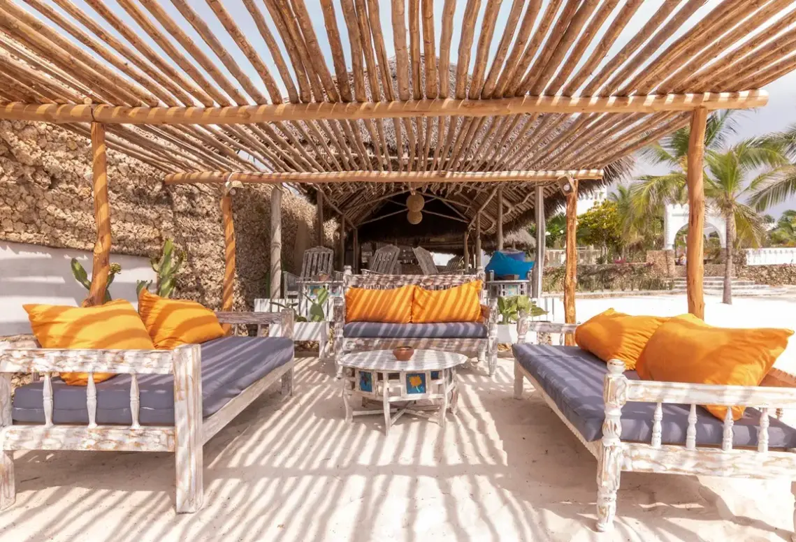Basen w hotelu Jumbo Resort Watamu