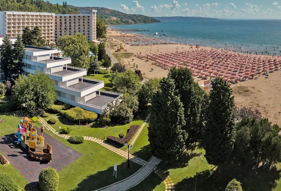 Basen w hotelu Kaliakra Mare (ex Dobrotiza)