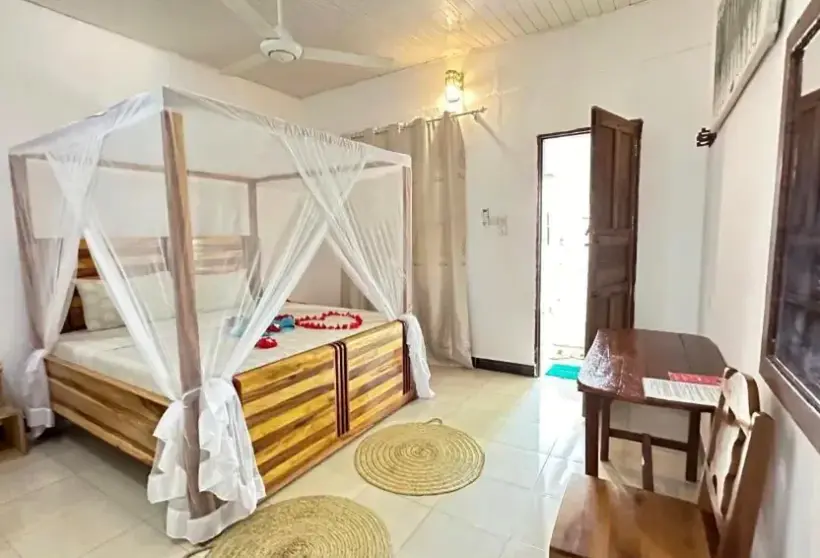Pokój w hotelu Kihori Nungwi Bungalows