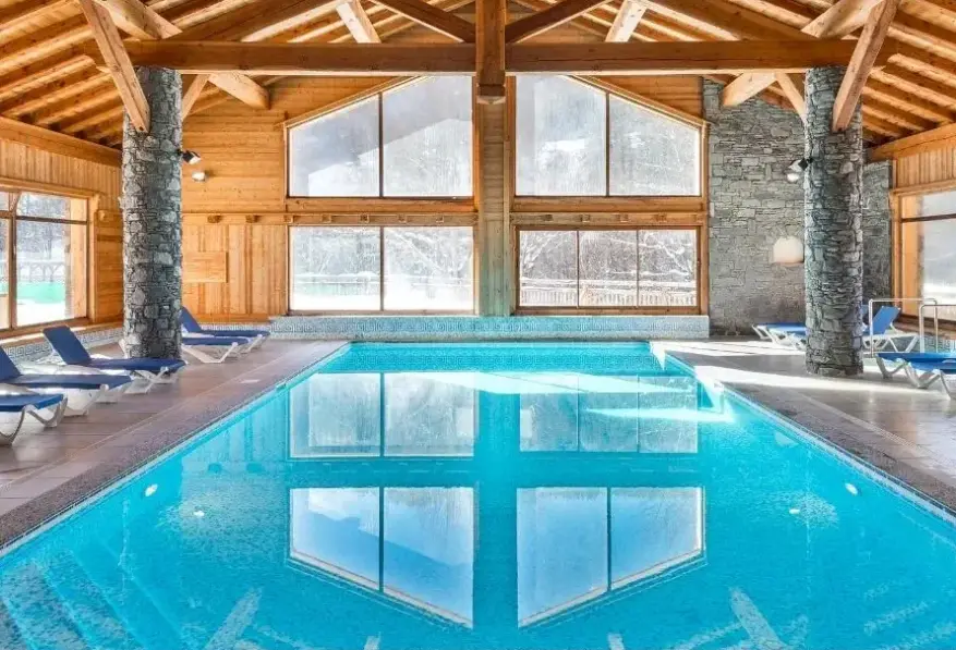 Spa w hotelu Le Hameau Du Rocher Blanc