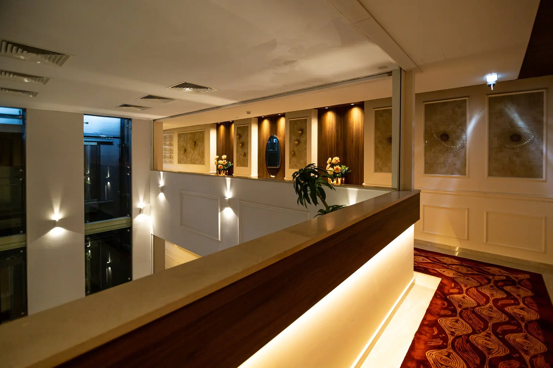Lobby hotelu Leonardo Boutique Larnaca