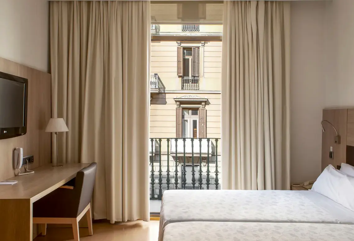 Pokój w hotelu Lleo (Barcelona)