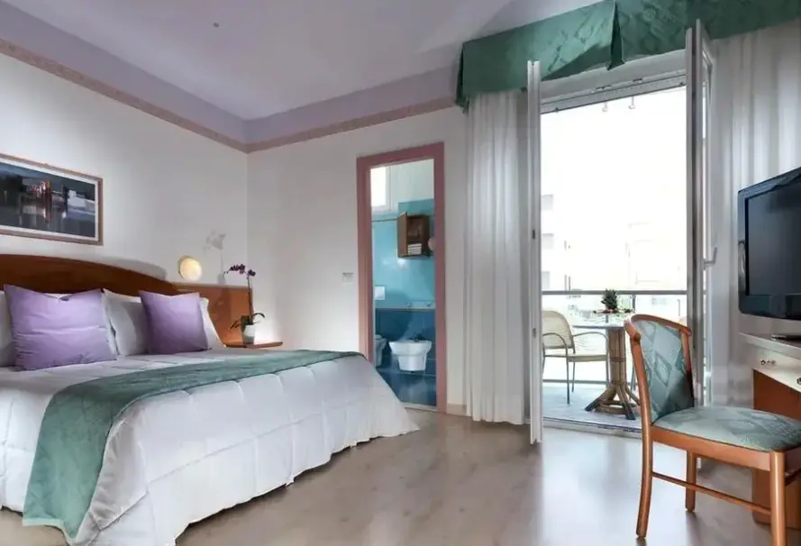 Pokój w hotelu Lungomare (Villamarina Cesenatico)