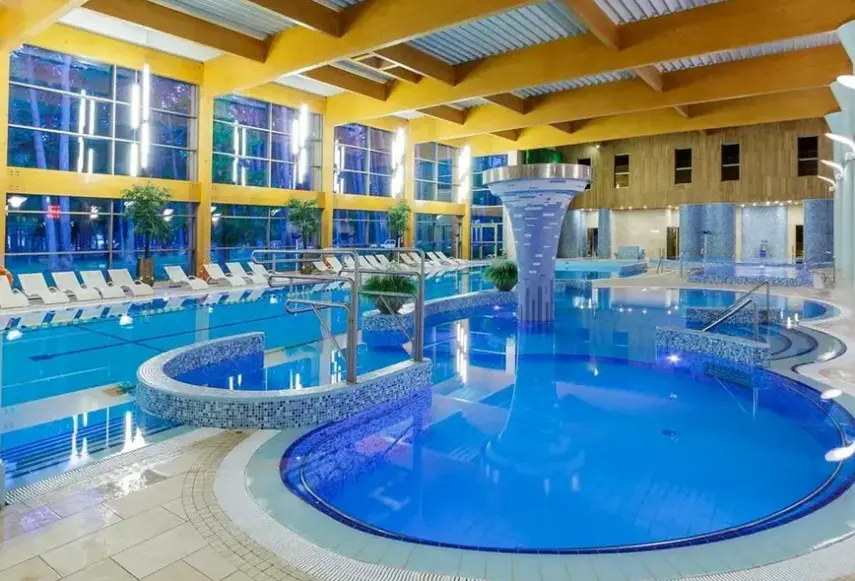 Basen w hotelu Medical SPA Egles Sanatorija Birstonas