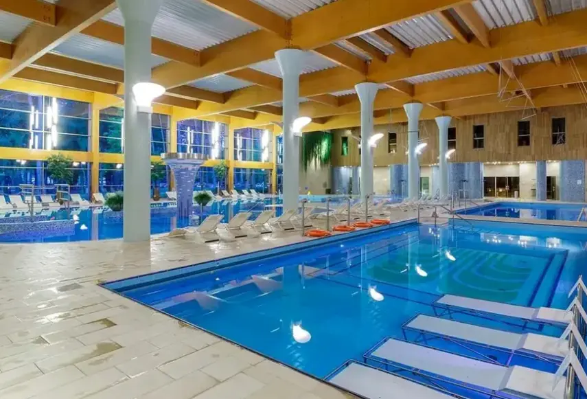 Basen w hotelu Medical SPA Egles Sanatorija Birstonas
