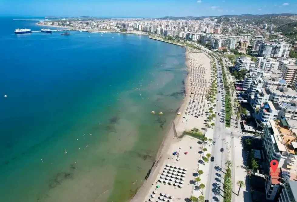 Plaża przy hotelu Miramare Boutique