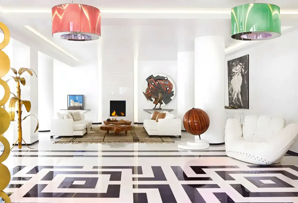 Lobby hotelu Pallas Athena Grecotel