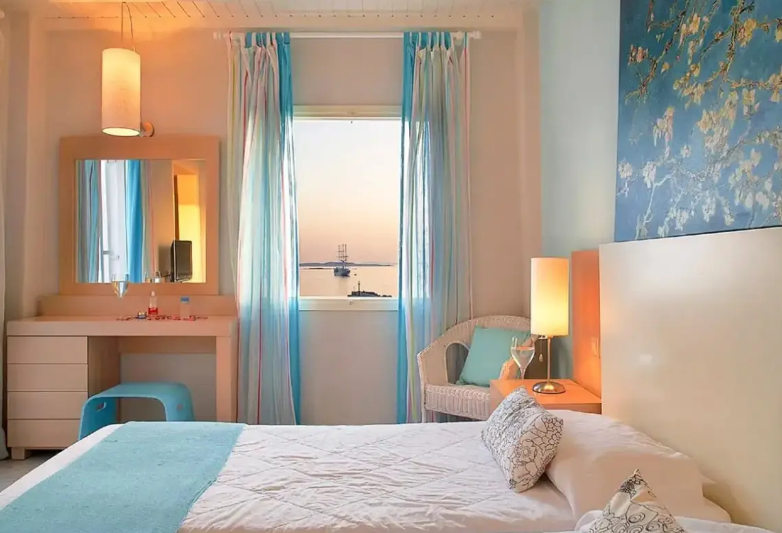 Pokój w hotelu Porto Mykonos
