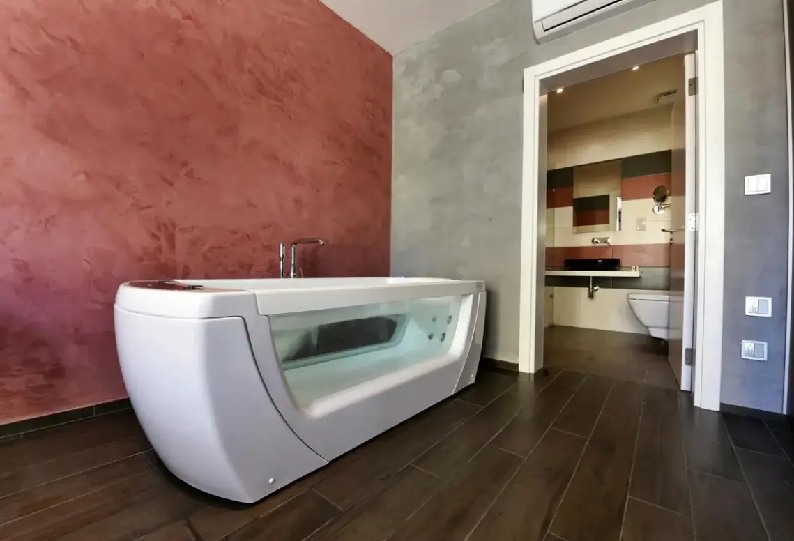 Łazienka w pokoju hotelu Quaint Boutique Sannat