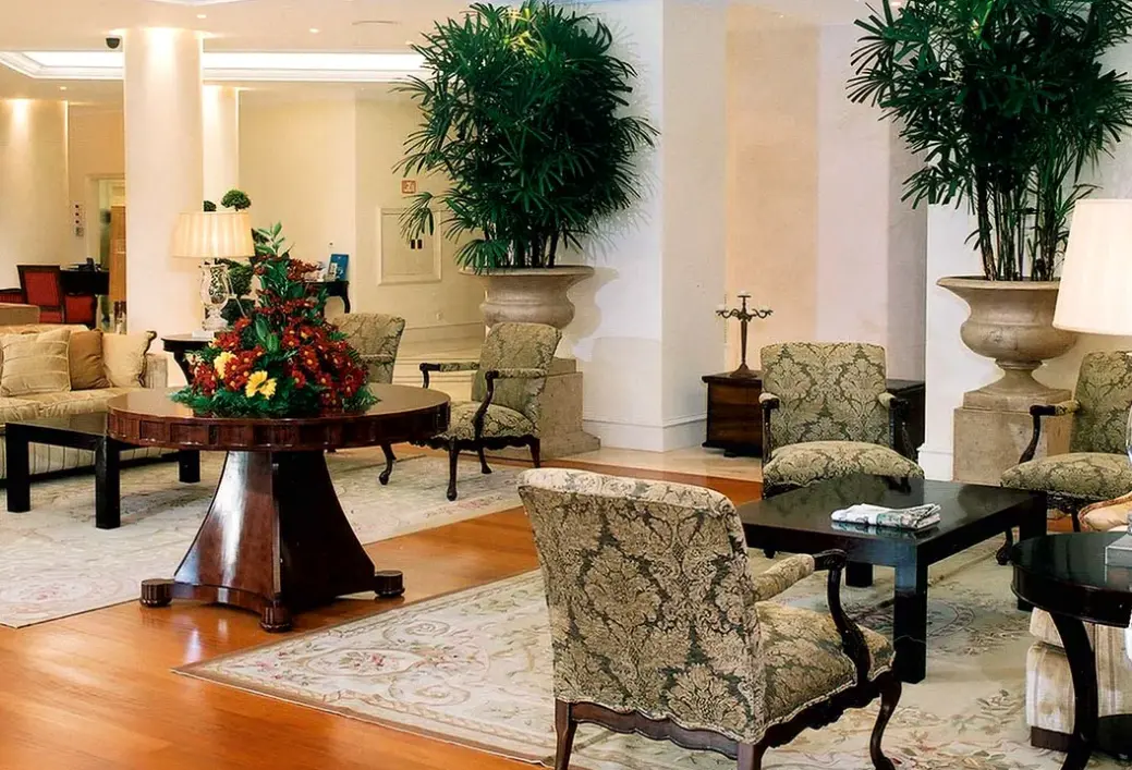 Lobby hotelu Quinta Funchal Gardens