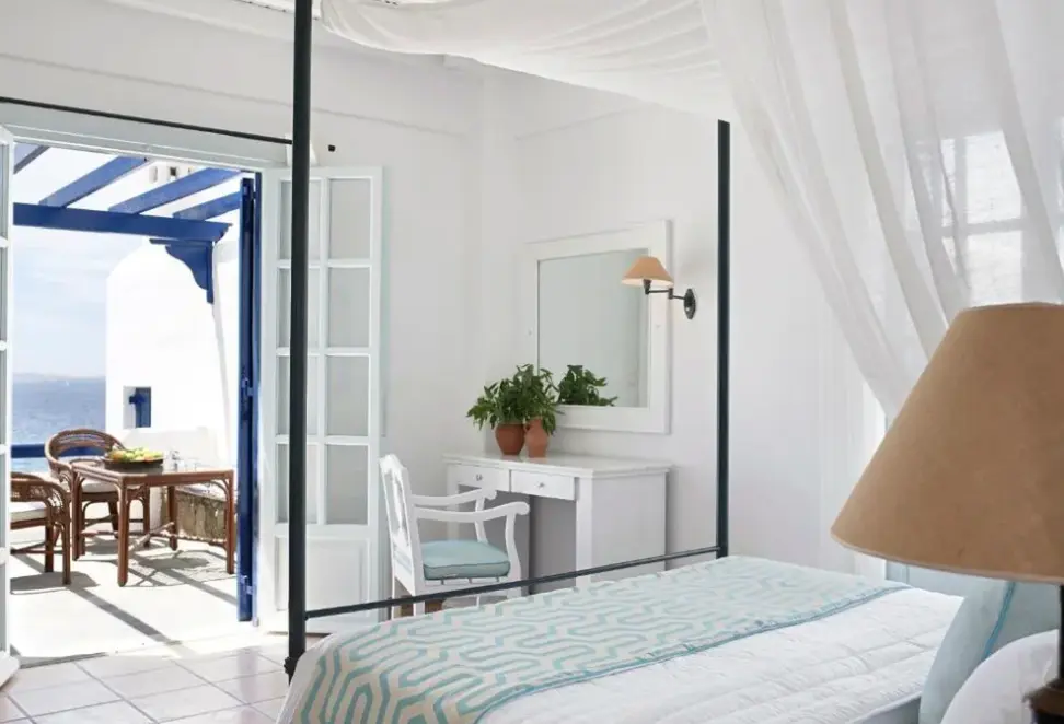 Pokój w hotelu San Marco (Mykonos)