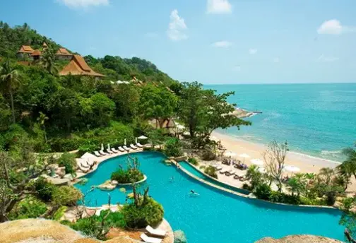 Basen w hotelu Santhiya Resort