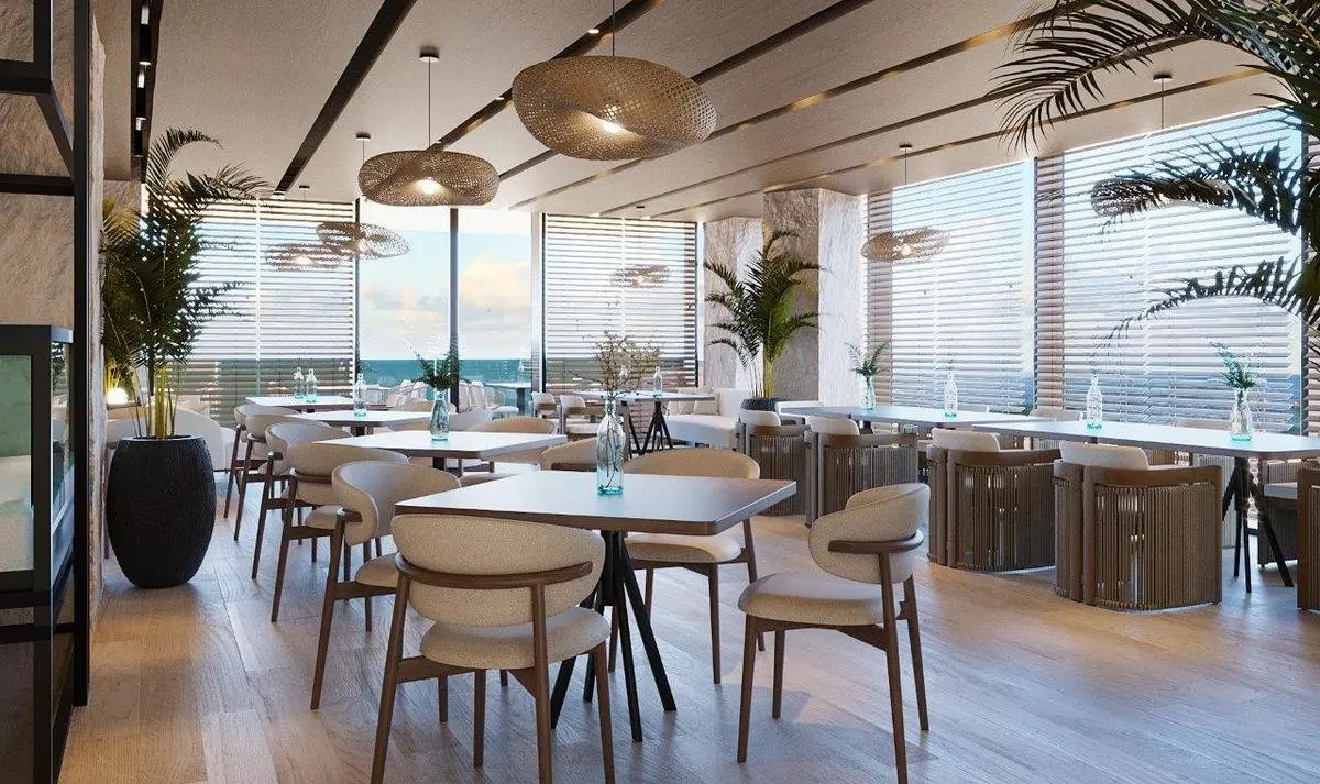 Restauracja i jedzenie w hotelu Sea Star