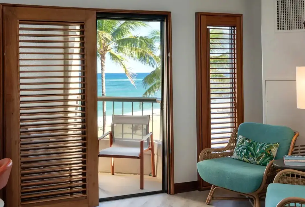 Widok z hotelu Sheraton Kauai Coconut Beach Resort
