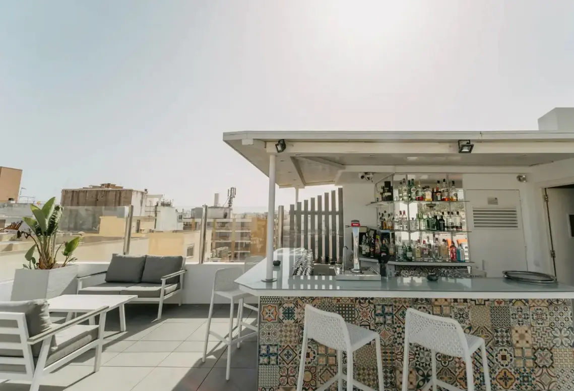 Widok z hotelu Soho Boutique Bahia Malaga