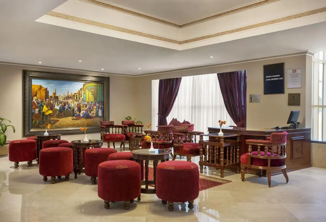 Lobby hotelu Sultan Gardens Resort