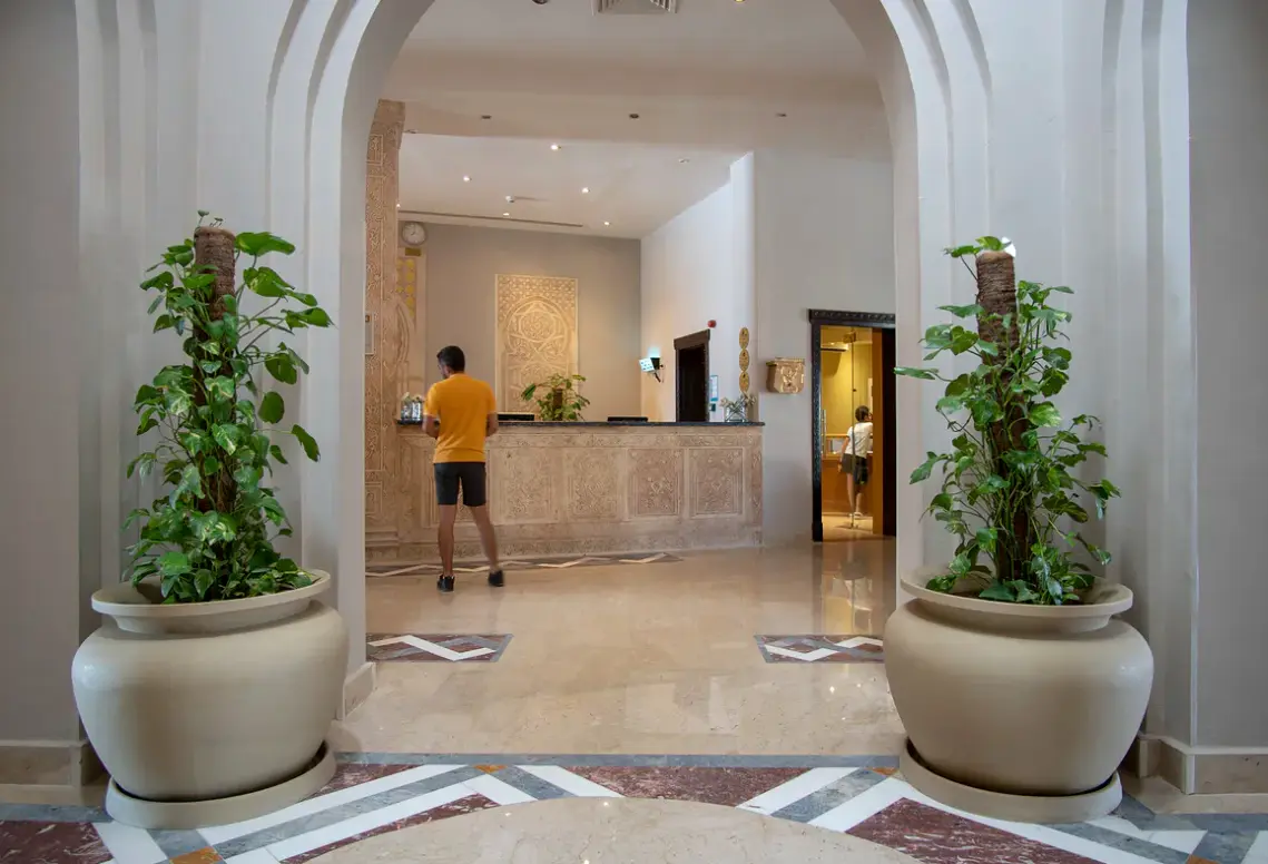 Lobby hotelu Sunrise Royal Makadi Aqua Resort