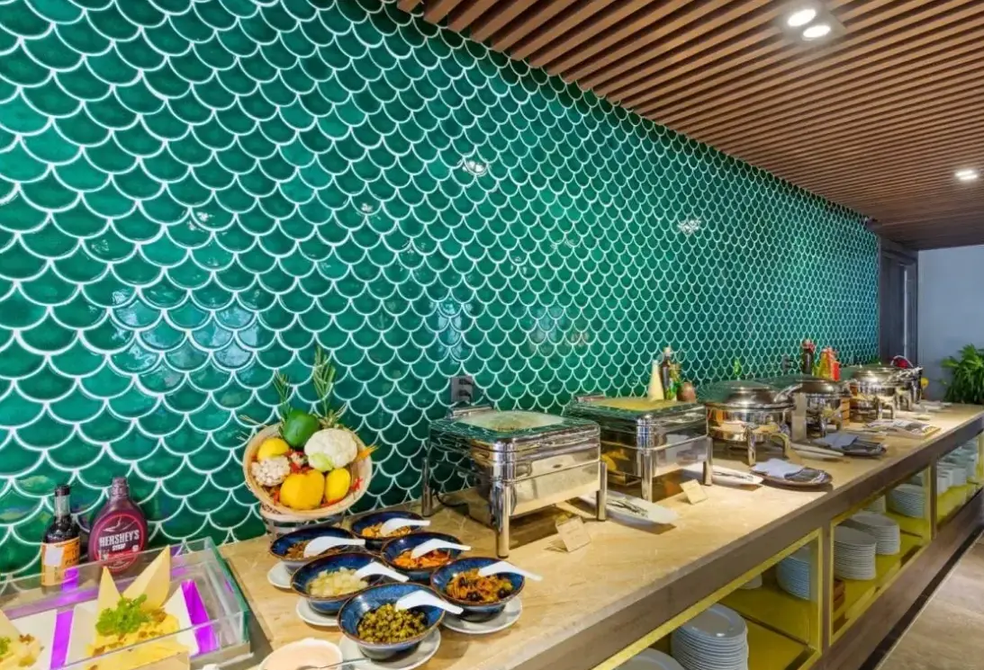 Restauracja i jedzenie w hotelu Sunset Beach Resort & Spa (Phu Quoc)