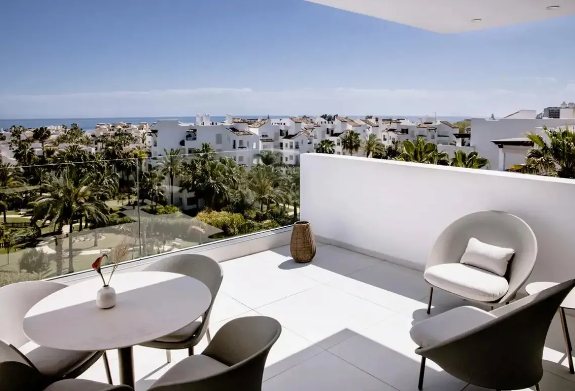 Widok z hotelu The Flag Costa del Sol