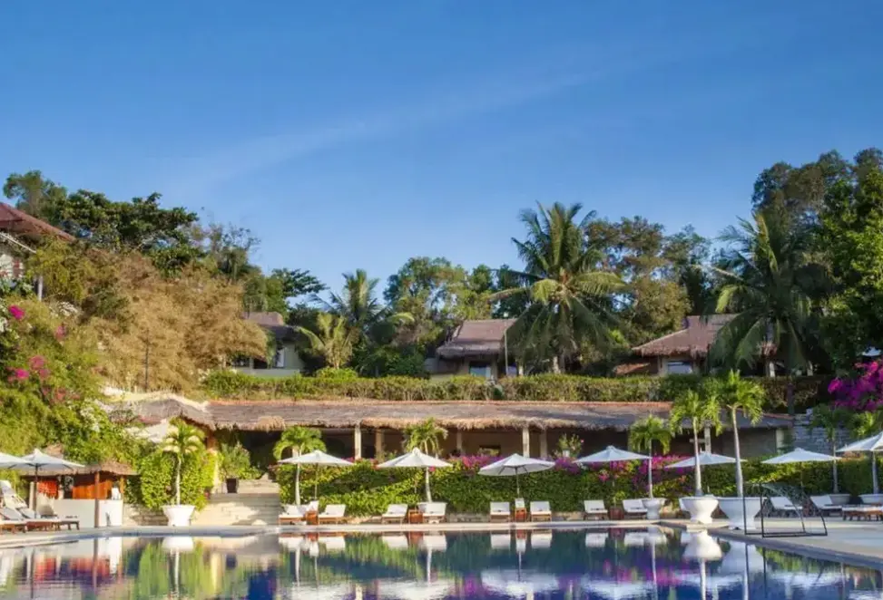 Basen w hotelu Victoria Resort (Phan Thiet)