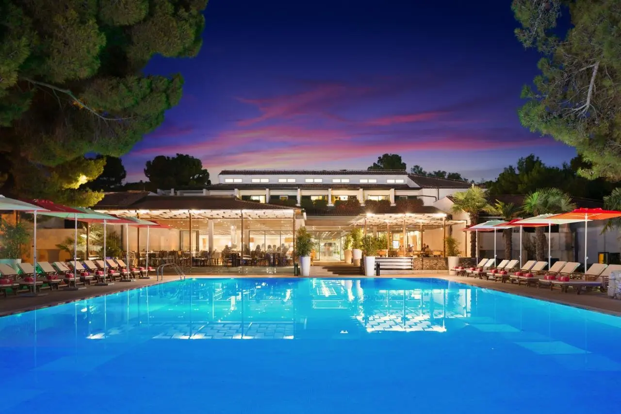 Basen w hotelu Villa Galijot Plava Laguna