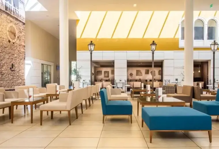 Lobby hotelu Village Sol Garden Istra