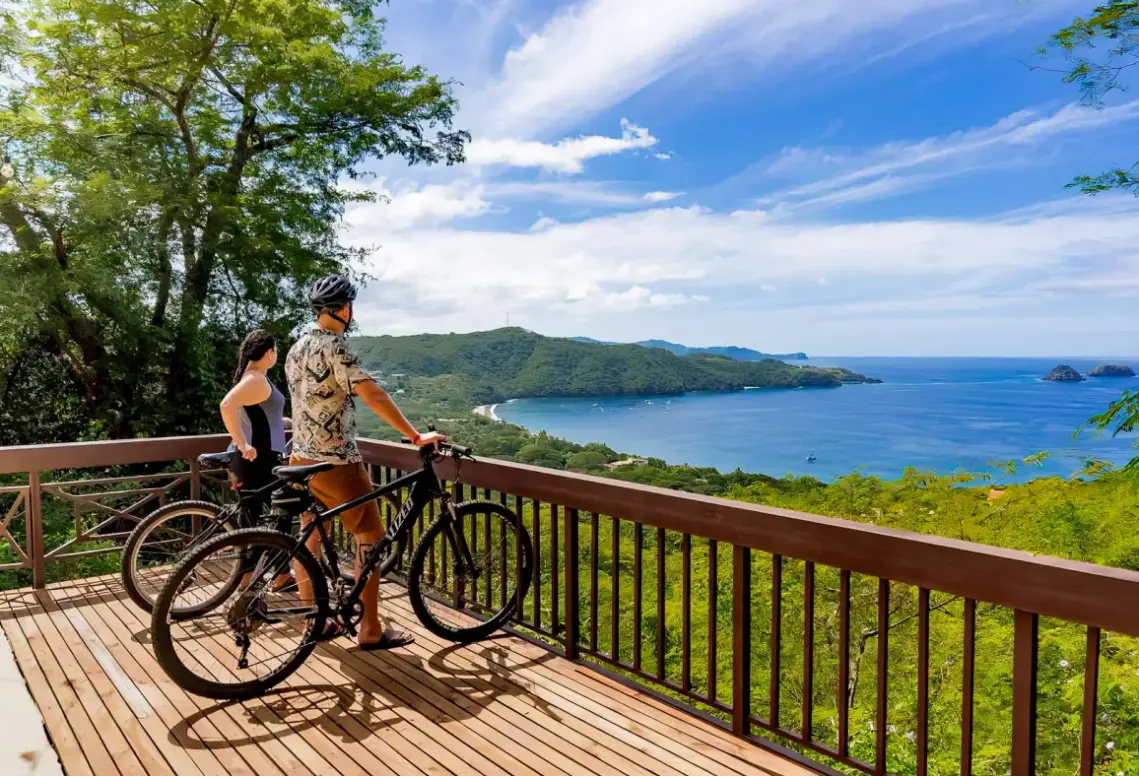 Widok z hotelu Villas Sol Beach Resort