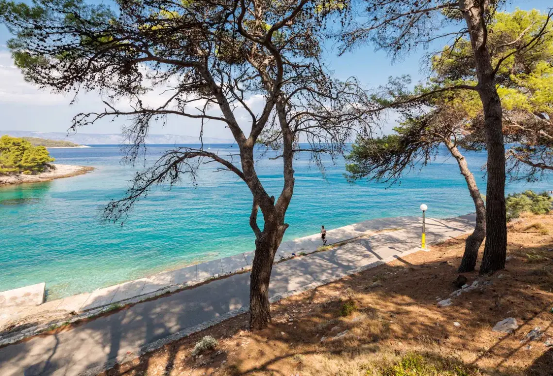 Plaża przy hotelu Adriatiq Resort Fontana