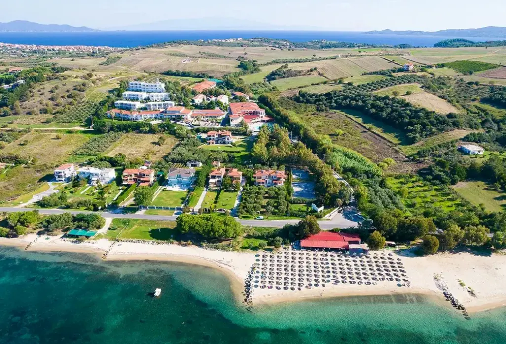 Plaża przy hotelu Alexandros Palace